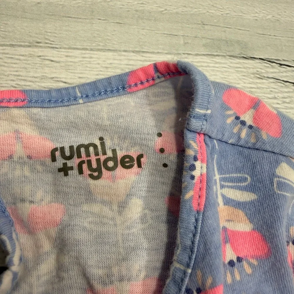 Rumi & Ryder girls floral pocket dress size 6